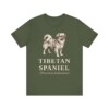 Tibetan Spaniel Latin Shirt, Vintage Dog Sketch Tee, Dog Latin Gift