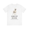Great Dane Latin Shirt, Vintage Dog Sketch Tee, Dog Latin Gift