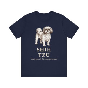 Shih Tzu Latin Shirt, Vintage Dog Sketch Tee, Dog Latin Gift