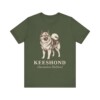 Keeshond Latin Shirt, Vintage Dog Sketch Tee, Dog Latin Gift