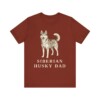 Husky Dad Shirt, Vintage Dog Sketch Tee, Dog Dad Gift