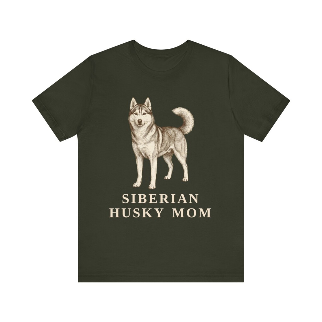 Husky Mom Shirt, Vintage Dog Sketch Tee, Dog Mom Gift Husky Mom Shirt, Vintage Dog Sketch Tee, Dog Mom Gift