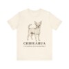 Chihuahua Latin Shirt, Vintage Dog Sketch Tee, Dog Latin Gift