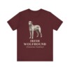 Irish Wolfhound Latin Shirt, Vintage Dog Sketch Tee, Dog Latin Gift Irish Wolfhound Latin Shirt, Vintage Dog Sketch Tee, Dog Latin Gift