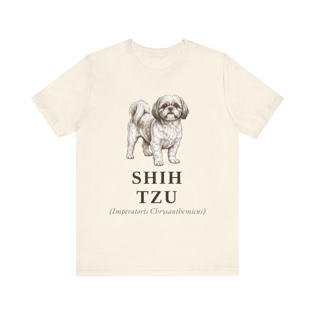 Shih Tzu Latin Shirt, Vintage Dog Sketch Tee, Dog Latin Gift Shih Tzu Latin Shirt, Vintage Dog Sketch Tee, Dog Latin Gift