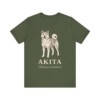 Akita Latin Shirt, Vintage Dog Sketch Tee, Dog Latin Gift Akita Latin Shirt, Vintage Dog Sketch Tee, Dog Latin Gift