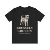 Brussels Griffon Latin Shirt, Vintage Dog Sketch Tee, Dog Latin Gift