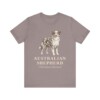 Australian Shepherd Latin Shirt, Vintage Dog Sketch Tee, Dog Latin Gift Australian Shepherd Latin Shirt, Vintage Dog Sketch Tee, Dog Latin Gift