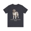 Newfoundland Dog Dad Shirt, Vintage Dog Sketch Tee, Dog Dad Gift