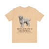 Bergamasco Sheepdog Latin Shirt, Vintage Dog Sketch Tee, Dog Latin Gift