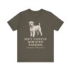 Soft Coated Wheaten Terrier Latin Shirt, Vintage Dog Sketch Tee, Dog Latin Gift