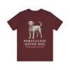 Portuguese Water Dog Latin Shirt, Vintage Dog Sketch Tee, Dog Latin Gift