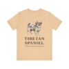 Tibetan Spaniel Latin Shirt, Vintage Dog Sketch Tee, Dog Latin Gift