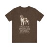 English Springer Spaniel Latin Shirt, Vintage Dog Sketch Tee, Dog Latin Gift