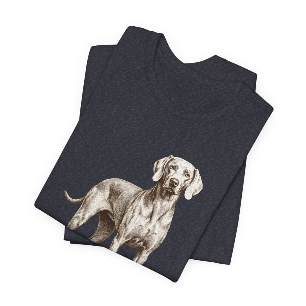 Weimaraner Latin Shirt, Vintage Dog Sketch Tee, Dog Latin Gift