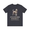 Standard Poodle Latin Shirt, Vintage Dog Sketch Tee, Dog Latin Gift