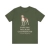 Treeing Walker Coonhound Latin Shirt, Vintage Dog Sketch Tee, Dog Latin Gift