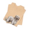 Briard Latin Shirt, Vintage Dog Sketch Tee, Dog Latin Gift