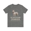 Scottish Terrier Latin Shirt, Vintage Dog Sketch Tee, Dog Latin Gift
