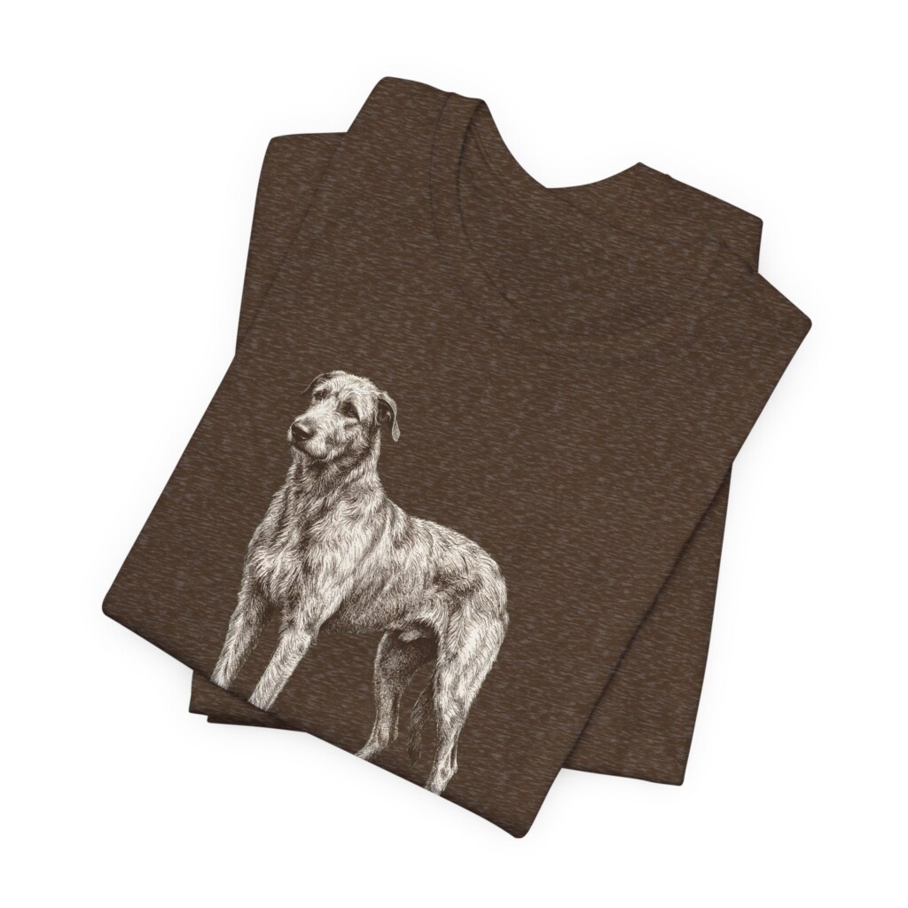Irish Wolfhound Latin Shirt, Vintage Dog Sketch Tee, Dog Latin Gift Irish Wolfhound Latin Shirt, Vintage Dog Sketch Tee, Dog Latin Gift
