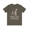 Fox Terrier (Wire) Latin Shirt, Vintage Dog Sketch Tee, Dog Latin Gift Fox Terrier (Wire) Latin Shirt, Vintage Dog Sketch Tee, Dog Latin Gift