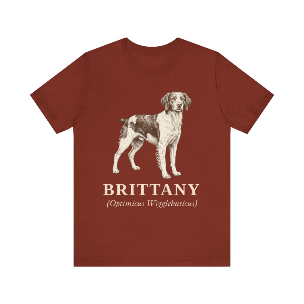 Brittany Latin Shirt, Vintage Dog Sketch Tee, Dog Latin Gift Brittany Latin Shirt, Vintage Dog Sketch Tee, Dog Latin Gift