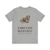 Tibetan Mastiff Latin Shirt, Vintage Dog Sketch Tee, Dog Latin Gift