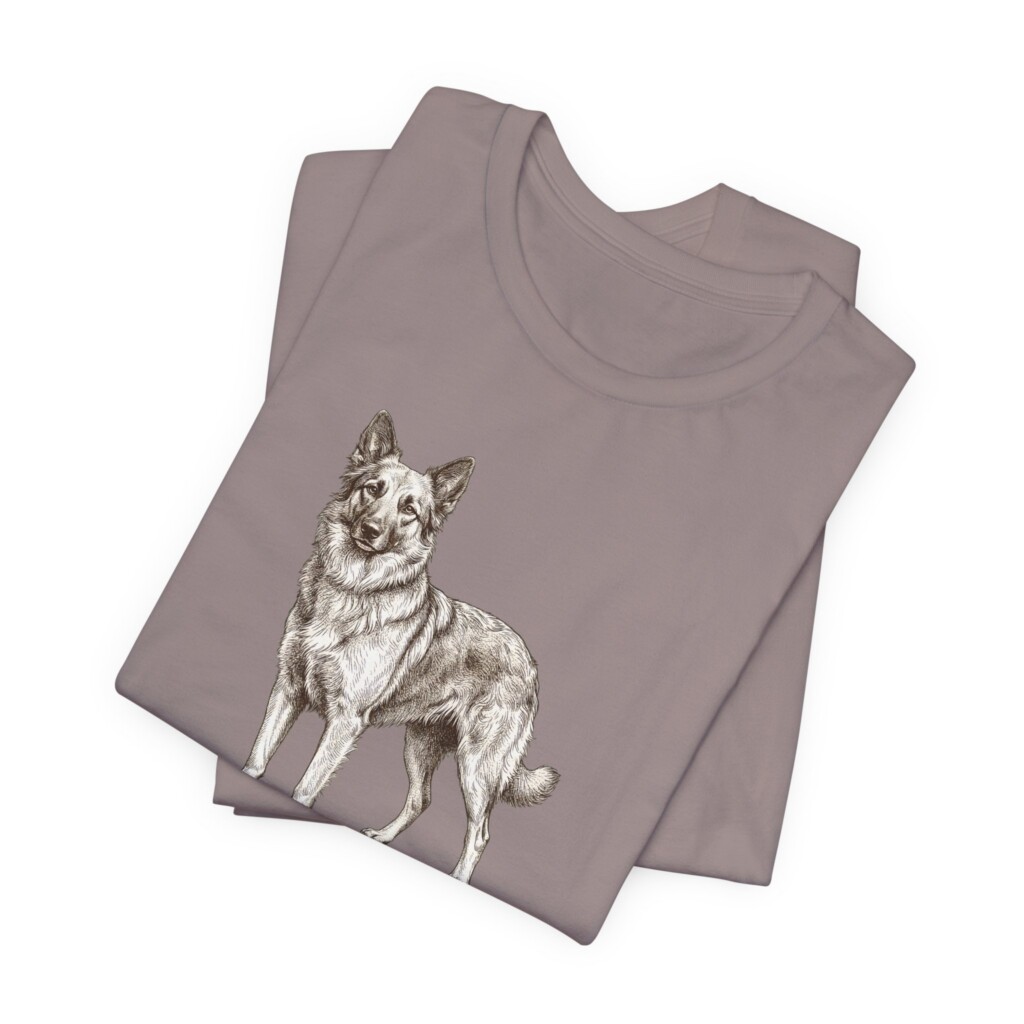 Pyrenean Shepherd Latin Shirt, Vintage Dog Sketch Tee, Dog Latin Gift Pyrenean Shepherd Latin Shirt, Vintage Dog Sketch Tee, Dog Latin Gift