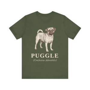 Puggle Latin Shirt, Vintage Dog Sketch Tee, Dog Latin Gift