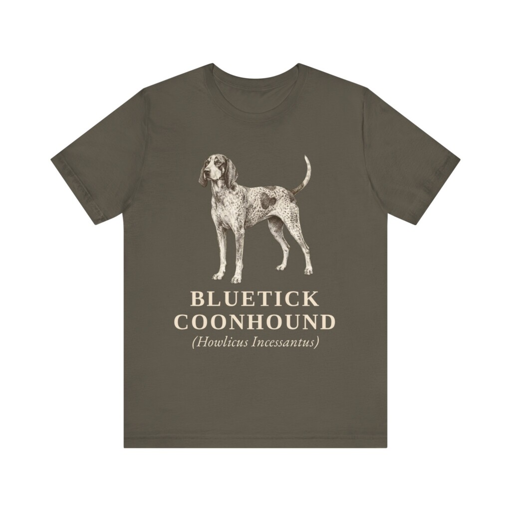 Bluetick Coonhound Latin Shirt, Vintage Dog Sketch Tee, Dog Latin Gift Bluetick Coonhound Latin Shirt, Vintage Dog Sketch Tee, Dog Latin Gift