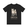 Akita Latin Shirt, Vintage Dog Sketch Tee, Dog Latin Gift Akita Latin Shirt, Vintage Dog Sketch Tee, Dog Latin Gift