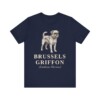 Brussels Griffon Latin Shirt, Vintage Dog Sketch Tee, Dog Latin Gift