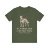 Australian Cattle Dog Latin Shirt, Vintage Dog Sketch Tee, Dog Latin Gift