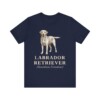 Labrador Retriever Latin Shirt, Vintage Dog Sketch Tee, Dog Latin Gift