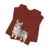 Swedish Vallhund Latin Shirt, Vintage Dog Sketch Tee, Dog Latin Gift Swedish Vallhund Latin Shirt, Vintage Dog Sketch Tee, Dog Latin Gift