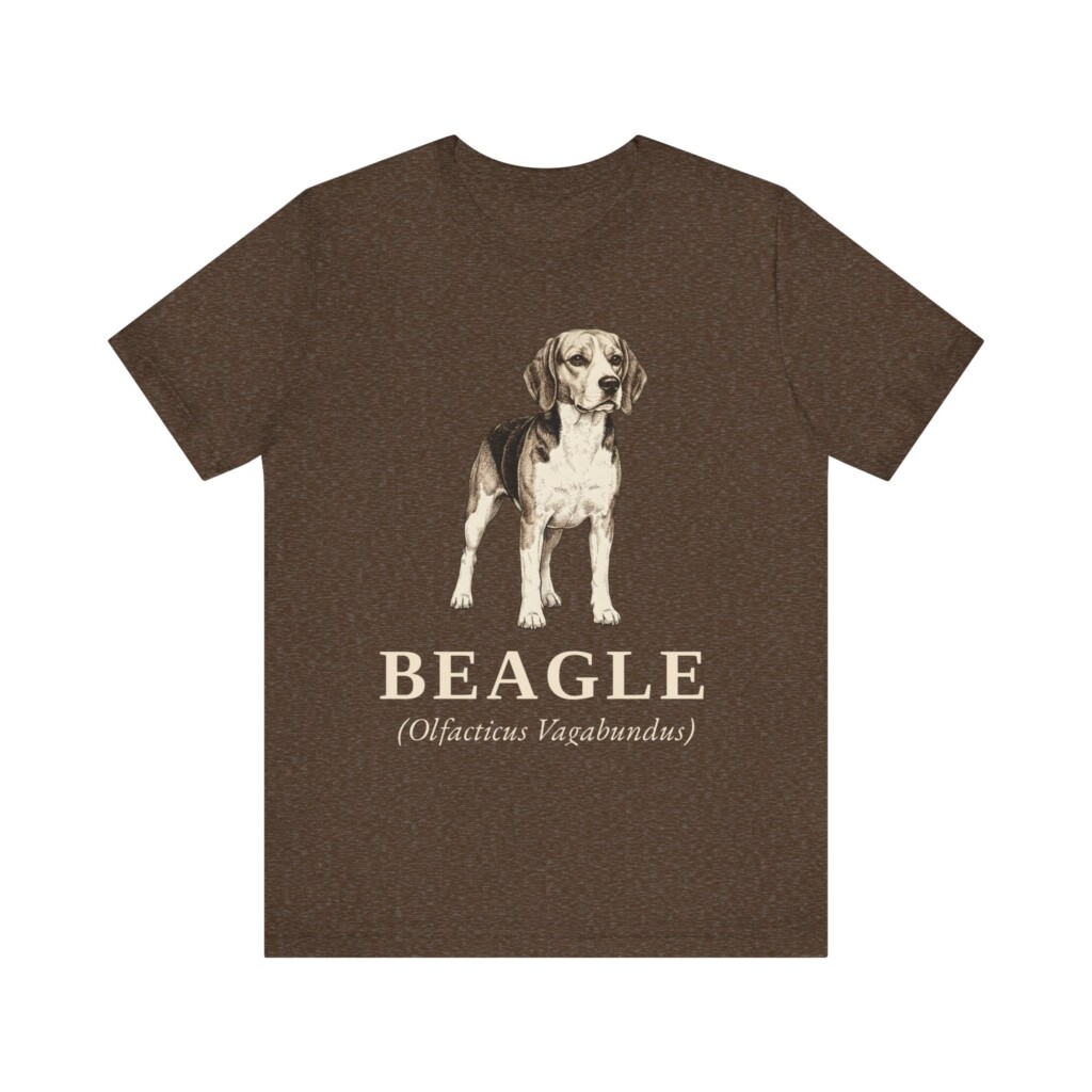 Beagle Latin Shirt, Vintage Dog Sketch Tee, Dog Latin Gift Beagle Latin Shirt, Vintage Dog Sketch Tee, Dog Latin Gift