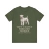 Soft Coated Wheaten Terrier Latin Shirt, Vintage Dog Sketch Tee, Dog Latin Gift