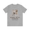 Kerry Blue Terrier Latin Shirt, Vintage Dog Sketch Tee, Dog Latin Gift