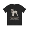 Bergamasco Sheepdog Latin Shirt, Vintage Dog Sketch Tee, Dog Latin Gift