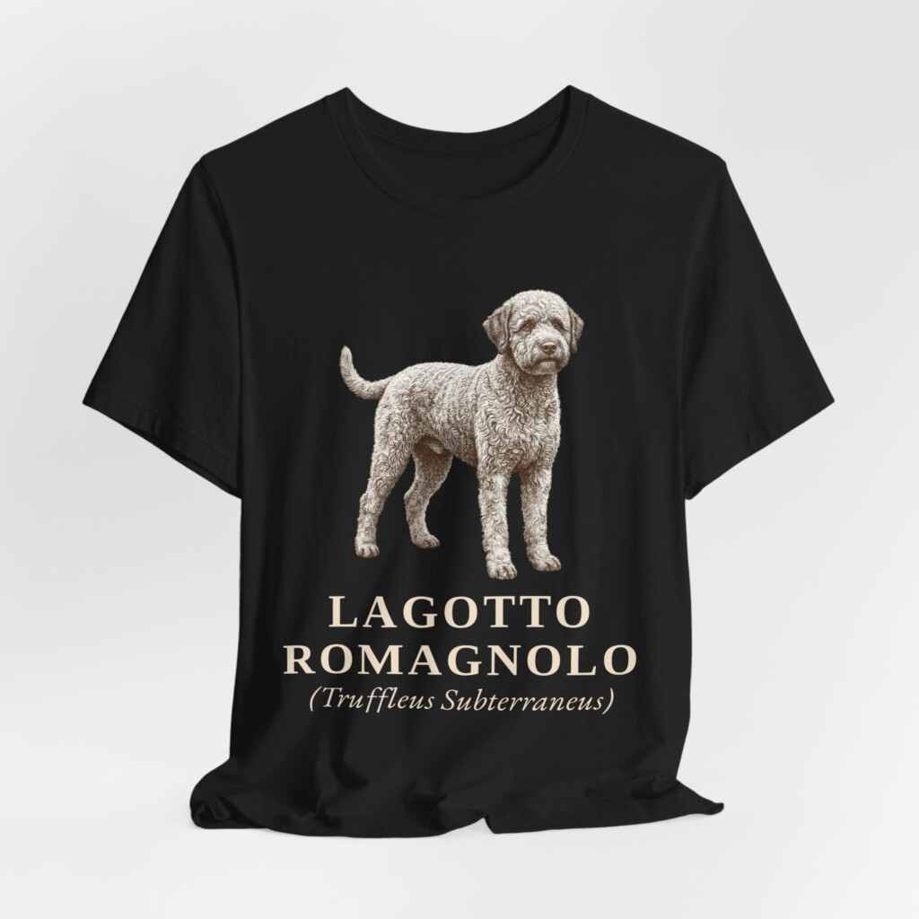 Lagotto Romagnolo Latin Shirt, Vintage Dog Sketch Tee, Dog Latin Gift