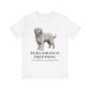 Bergamasco Sheepdog Latin Shirt, Vintage Dog Sketch Tee, Dog Latin Gift
