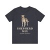 Shepherd Mix Latin Shirt, Vintage Dog Sketch Tee, Dog Latin Gift