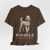 Poodle Latin Shirt, Vintage Dog Sketch Tee, Dog Latin Gift
