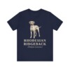 Rhodesian Ridgeback Latin Shirt, Vintage Dog Sketch Tee, Dog Latin Gift