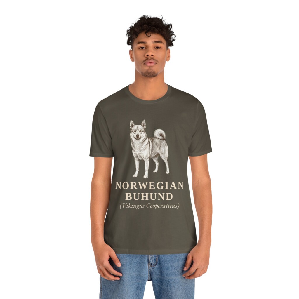 Norwegian Buhund Latin Shirt, Vintage Dog Sketch Tee, Dog Latin Gift Norwegian Buhund Latin Shirt, Vintage Dog Sketch Tee, Dog Latin Gift