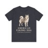 American Eskimo Dog Latin Shirt, Vintage Dog Sketch Tee, Dog Latin Gift