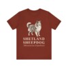 Shetland Sheepdog Latin Shirt, Vintage Dog Sketch Tee, Dog Latin Gift