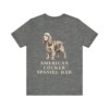 Cocker Spaniel Dad Shirt, Vintage Dog Sketch Tee, Dog Dad Gift