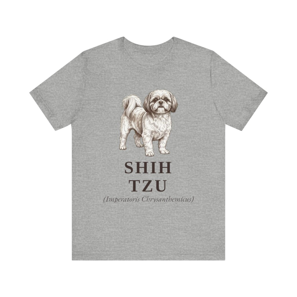 Shih Tzu Latin Shirt, Vintage Dog Sketch Tee, Dog Latin Gift Shih Tzu Latin Shirt, Vintage Dog Sketch Tee, Dog Latin Gift
