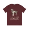 Flat-Coated Retriever Latin Shirt, Vintage Dog Sketch Tee, Dog Latin Gift